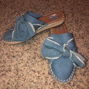 Brand New Espadrille Bow Sandals!!